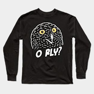 O RLY owl meme Long Sleeve T-Shirt